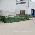 adjustable hydraulic mobile loading dock ramp for trucks